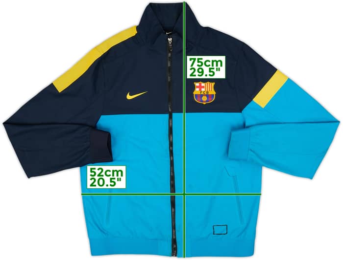 2011-12 Barcelona Nike Track Jacket - 5/10 - (M)