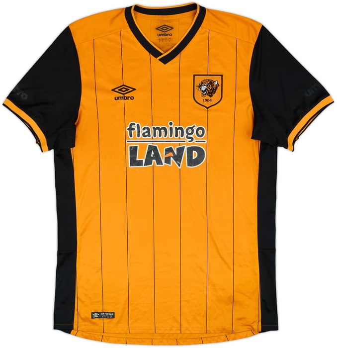 2015-16 Hull City Signed Home Shirt - 4/10 - (M)