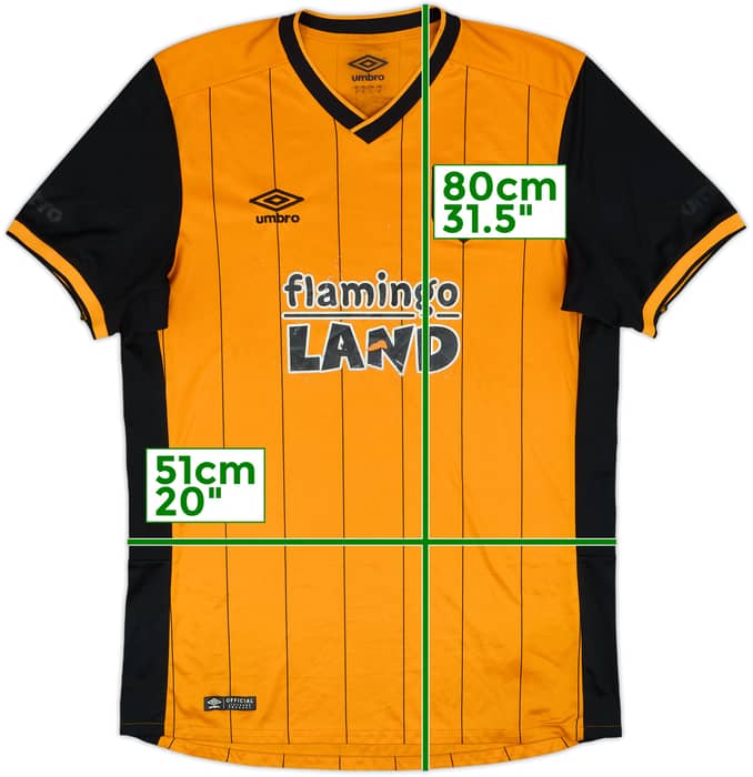 2015-16 Hull City Signed Home Shirt - 4/10 - (M)