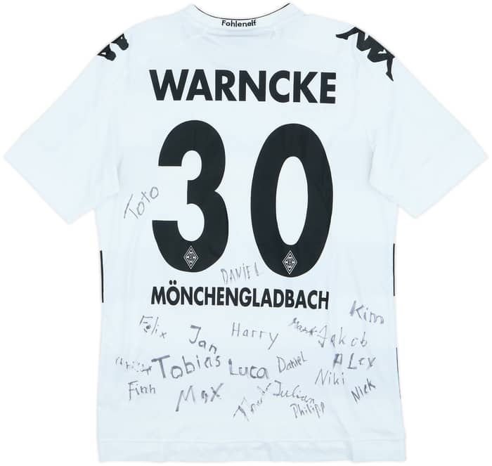2016-17 Borussia Monchengladbach Home Shirt Warncke #30 - 5/10 - (M)