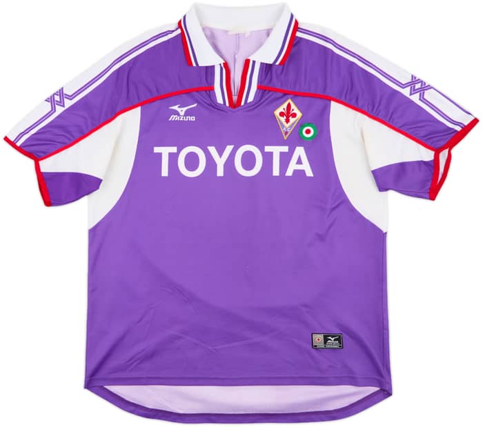 2001-02 Fiorentina Home Shirt - 7/10 - (XXL)