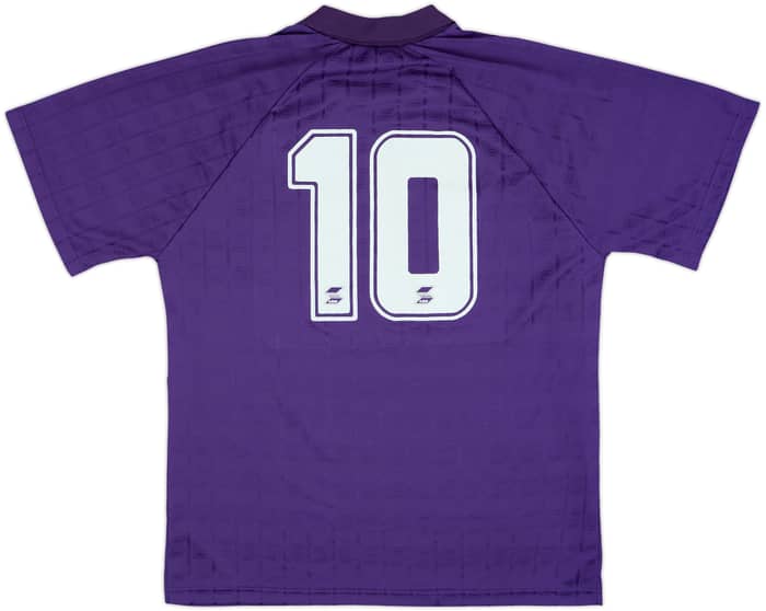 1989-90 Fiorentina Home Shirt #10 - 8/10 - (XL)