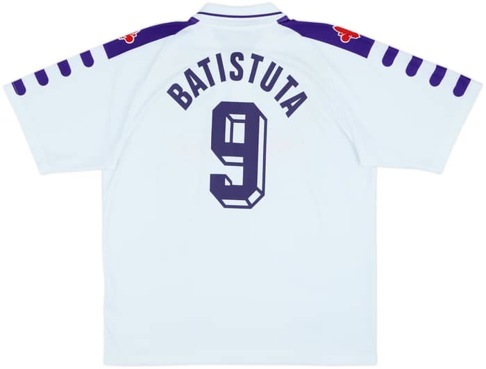 1998-99 Fiorentina Away Shirt Batistuta #9 - 9/10 - (XL)