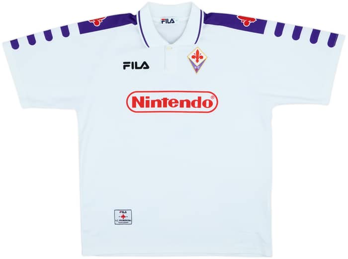 1998-99 Fiorentina Away Shirt Batistuta #9 - 9/10 - (XL)