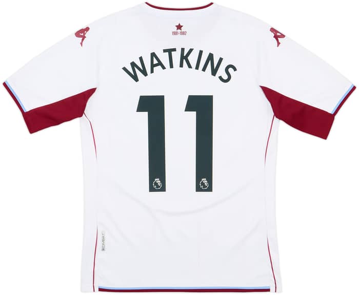 2021-22 Aston Villa Away Shirt Watkins #11 - 7/10 - (S)