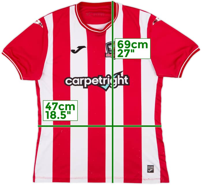 2022-23 Exeter Home Shirt - 6/10 - (M)