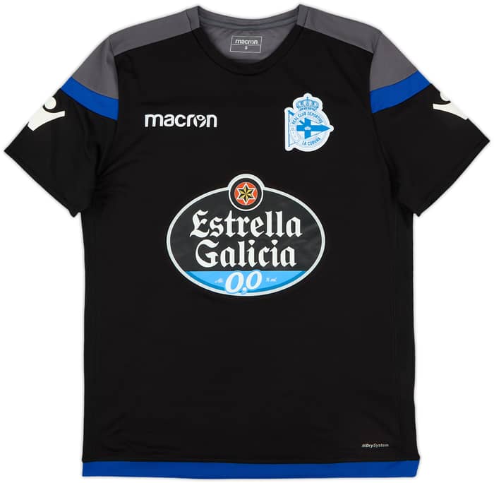 2017-18 Deportivo de La Coruna Macron Training Shirt - 10/10 - (S)