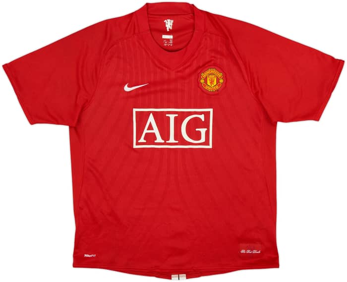 2007-09 Manchester United Home Shirt Rooney #10 - 6/10 - (L)