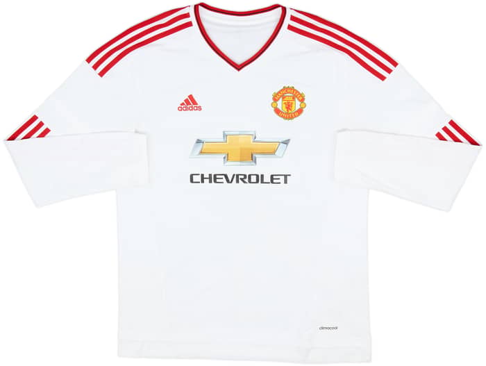 2015-16 Manchester United Away L/S Shirt Rooney #10 - 7/10 - (L)