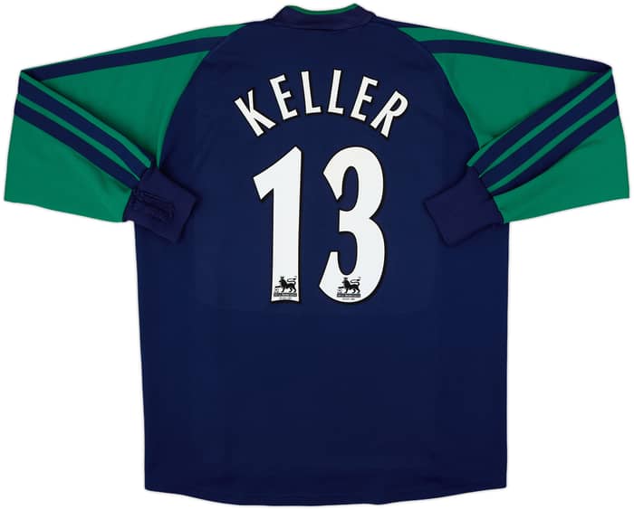 2001-02 Tottenham GK Shirt Keller #13 - 5/10 - (L)