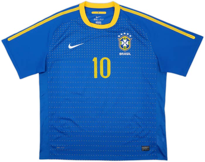 2010-11 Brazil Away Shirt Kaka #10 - 6/10 - (XL)