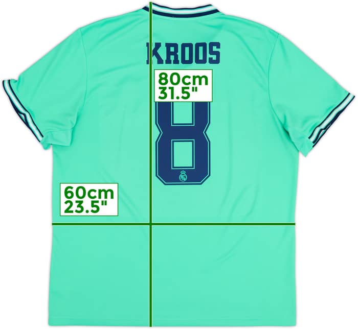 2019-20 Real Madrid Third Shirt Kroos #8 - 9/10 - (XL)
