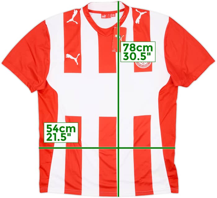 2009-10 Olympiakos Home Shirt (M)