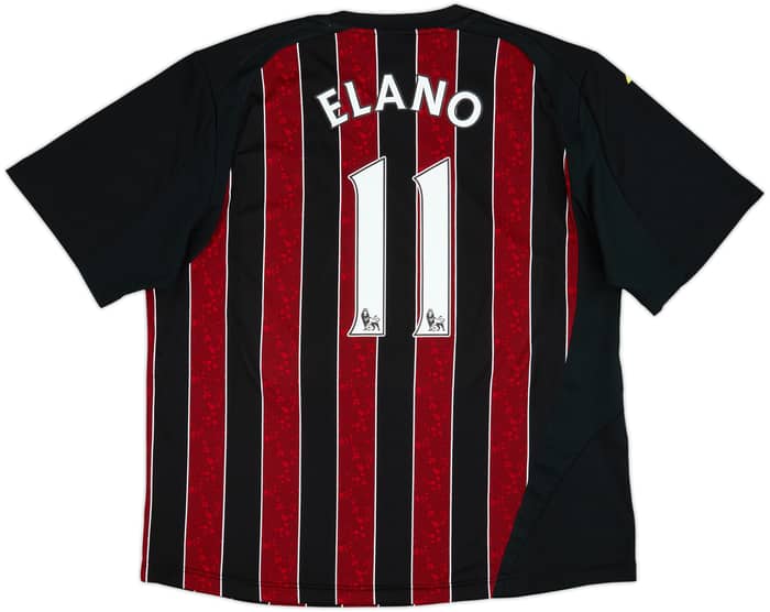 2008-09 Manchester City Away Shirt Elano #11 - 9/10 - (XL)