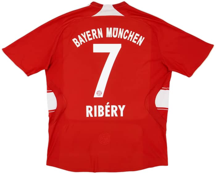 2008-09 Bayern Munich Home Shirt Ribery #7 - 7/10 - (L)