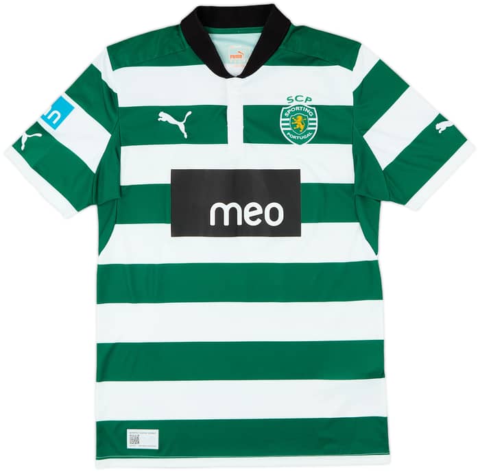 2012-13 Sporting CP Home Shirt Boulahrouz #6 - 7/10 - (M)