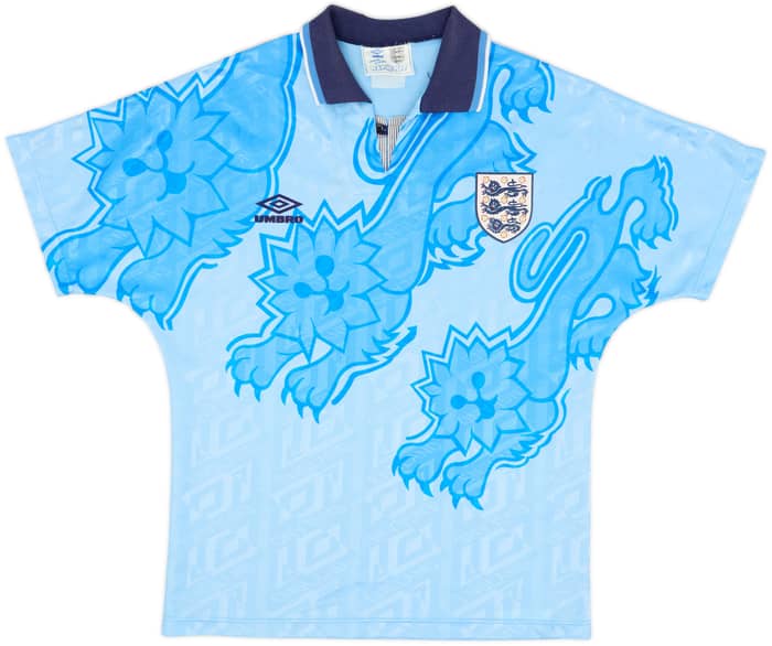 1992-93 England Third Shirt - 8/10 - (M)