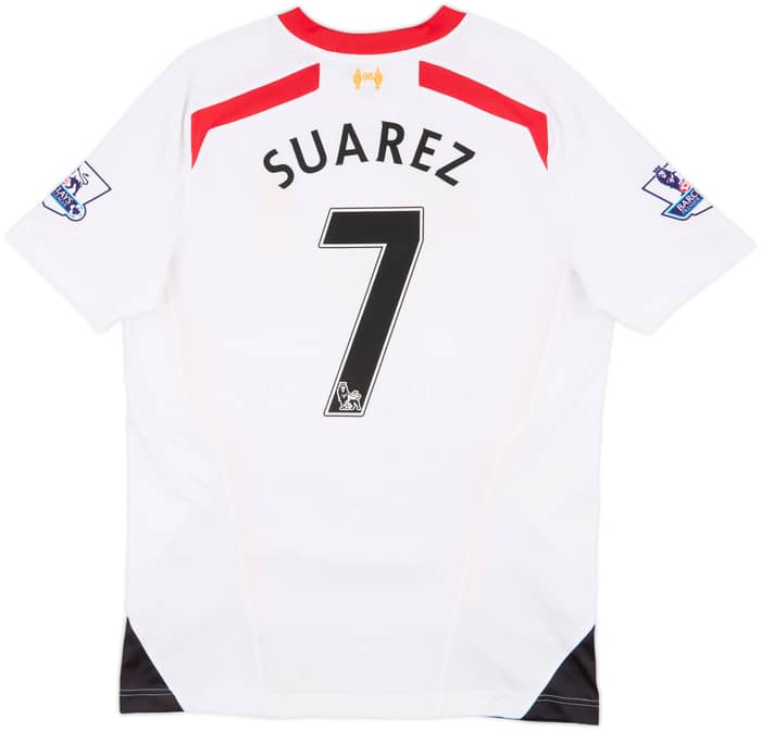 2013-14 Liverpool Away Shirt Suarez #7 - 8/10 - (M)