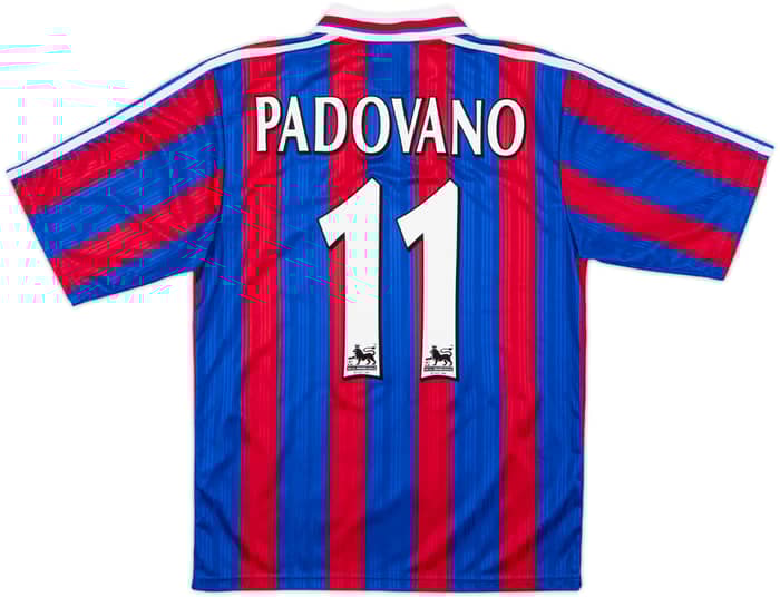 1996-98 Crystal Palace Home Shirt Padovano #11 - 9/10 - (S)