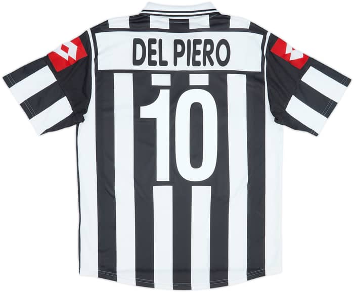 2001-02 Juventus Home Shirt Del Piero #10 - 6/10 - (M)