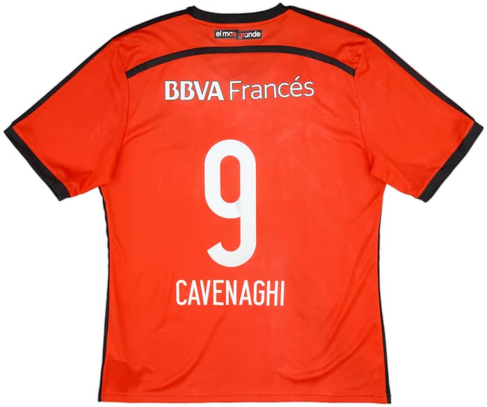 2014-15 River Plate Away Shirt Cavenaghi #9 (XL)