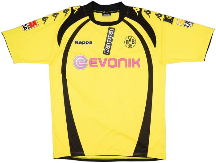 2009-10 Borussia Dortmund Home Shirt Barrios #18 (XXL)