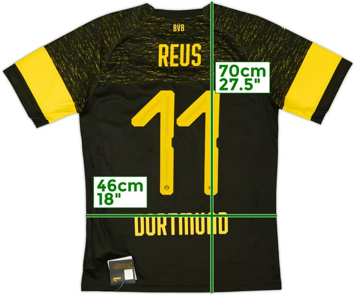 2018-19 Borussia Dortmund Authentic Away Shirt Reus #11 (M)