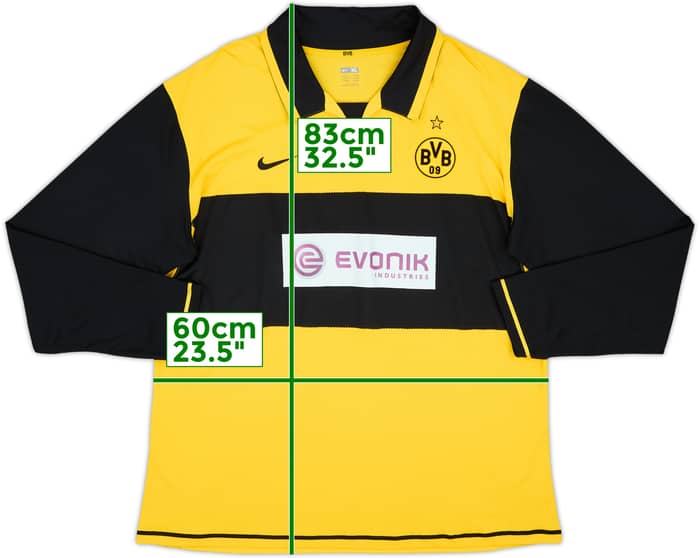 2007-08 Borussia Dortmund Player Issue Home L/S Shirt - 8/10 - (XL)