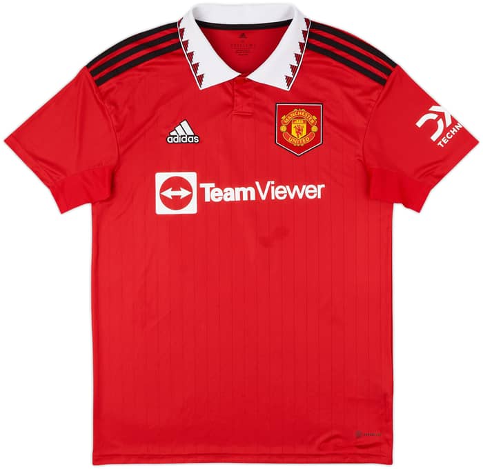 2022-23 Manchester United Home Shirt Ronaldo #7 - 6/10 - (M)