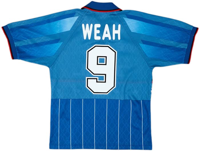 1995-96 AC Milan Fourth Shirt Weah #9 - 8/10 - (S)