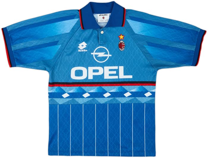 1995-96 AC Milan Fourth Shirt Weah #9 - 8/10 - (S)