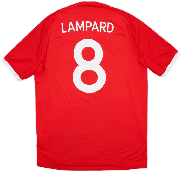 2010-11 England Away Shirt Lampard #8 - 7/10 - (L)