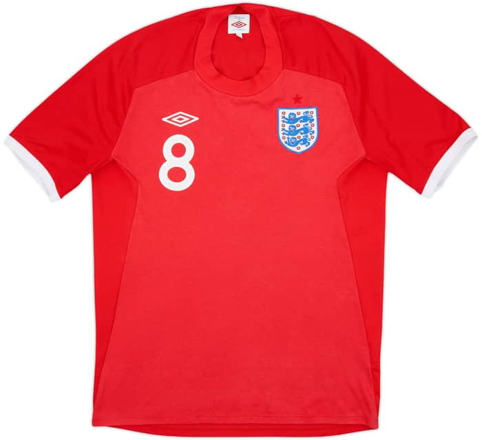 2010-11 England Away Shirt Lampard #8 - 7/10 - (L)