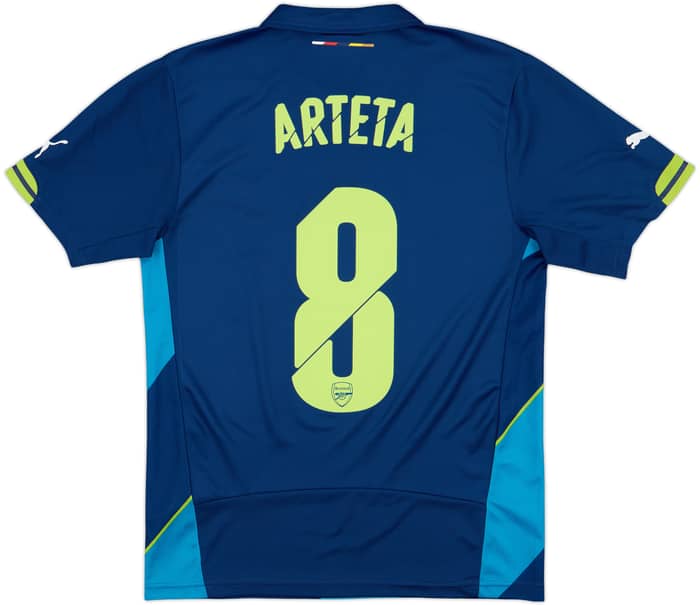 2014-15 Arsenal Third Shirt Arteta #8 - 9/10 - (S)