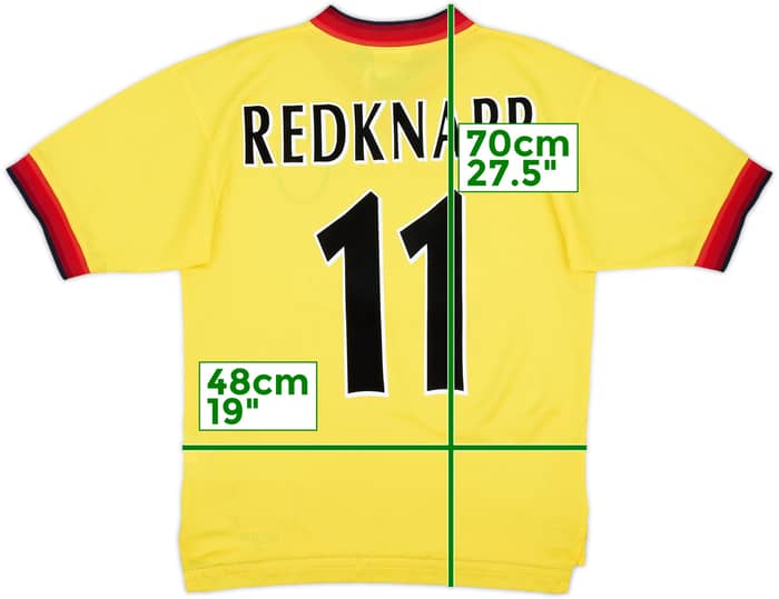 1997-99 Liverpool Away Shirt Redknapp #11 - 10/10 - (S)