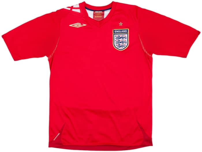 2006-08 England Away Shirt - 5/10 - (S)