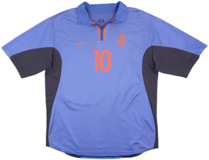 2000-02 Netherlands Away Shirt Bergkamp #10 - 5/10 - (L)