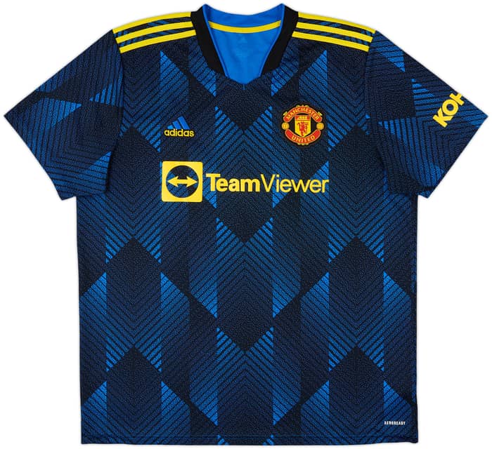 2021-22 Manchester United Third Shirt Shaw #23 - 10/10 - (XL)