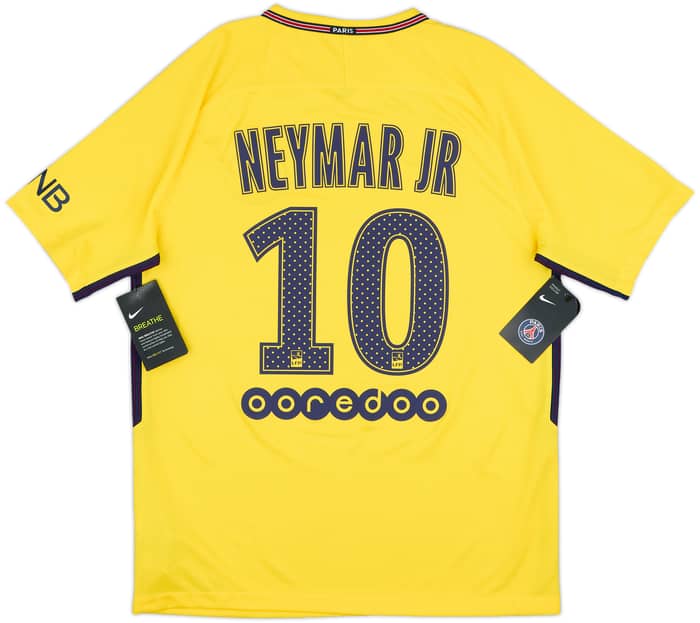 2017-18 Paris Saint-Germain Away Shirt Neymar Jr #10 (M)
