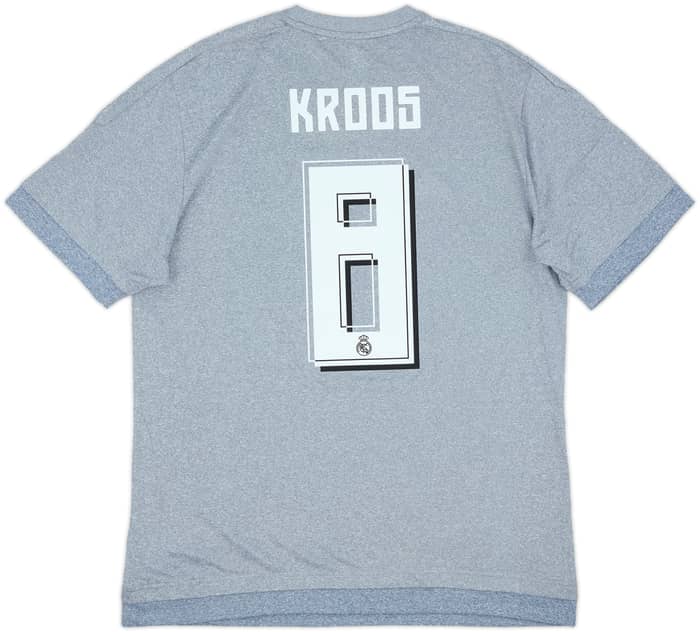 2015-16 Real Madrid Away Shirt Kroos #8 - 8/10 - (L)