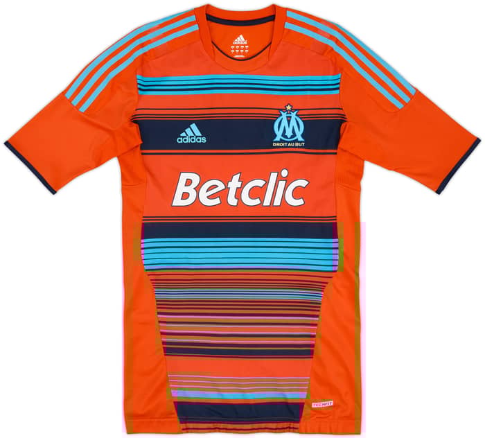 2011-12 Olympique Marseille Player Issue Third Shirt Lucho #8 - 8/10 - (L)