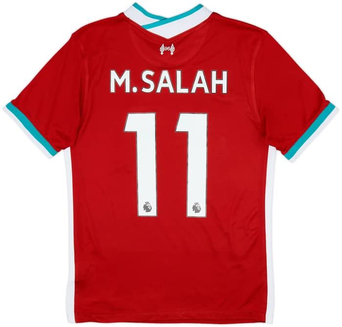 2020-21 Liverpool Home Shirt Salah #11 - 8/10 - (S)