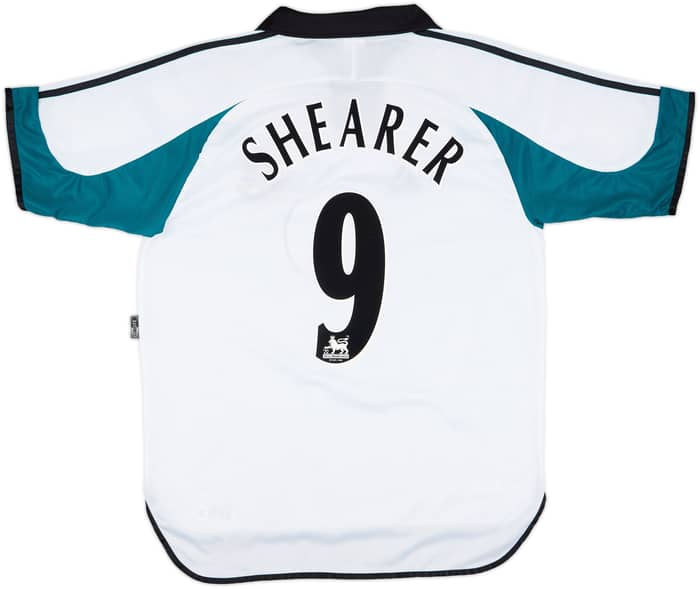 1999-00 Newcastle Away Shirt Shearer #9 - 10/10 - (M)