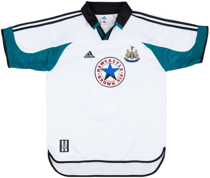 1999-00 Newcastle Away Shirt Shearer #9 - 10/10 - (M)