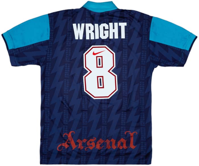 1994-95 Arsenal Away Shirt Wright #8 - 9/10 - (M)