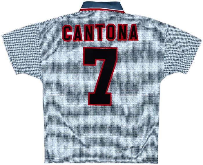 1995-96 Manchester United Away Shirt Cantona #7 - 9/10 - (M)