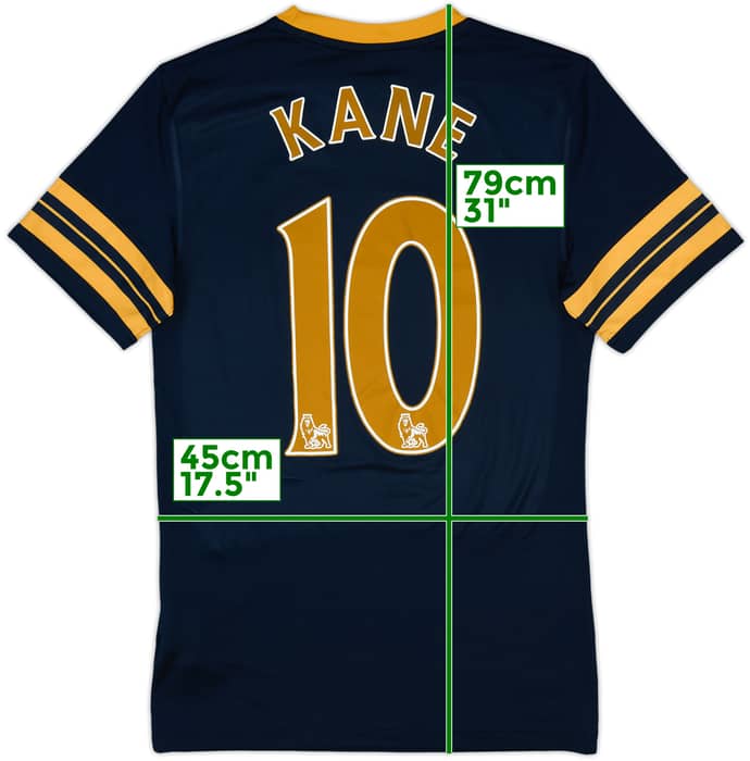 2016-17 Tottenham Away Shirt Kane #10 - 8/10 - (S)