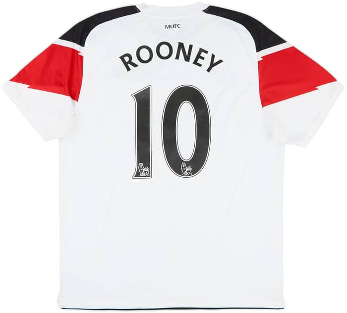 2010-12 Manchester United Away Shirt Rooney #10 - 7/10 - (L)