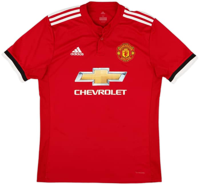 2017-18 Manchester United Home Shirt Ibrahimovic #10 - 6/10 - (M)