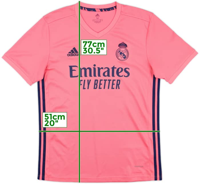 2020-21 Real Madrid Away Shirt - 10/10 - (M)